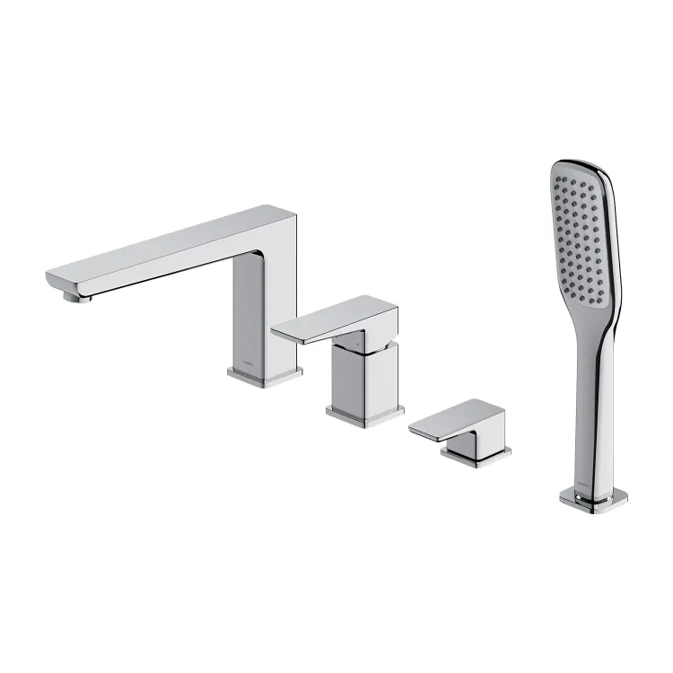 Omnires PARMA bateria wannowa 4-otworowa, chrom połysk PM7432CR