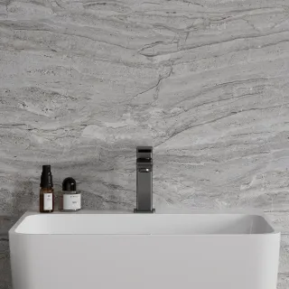 Omnires PARMA bateria umywalkowa, grafit szczotkowany PM7410GR
