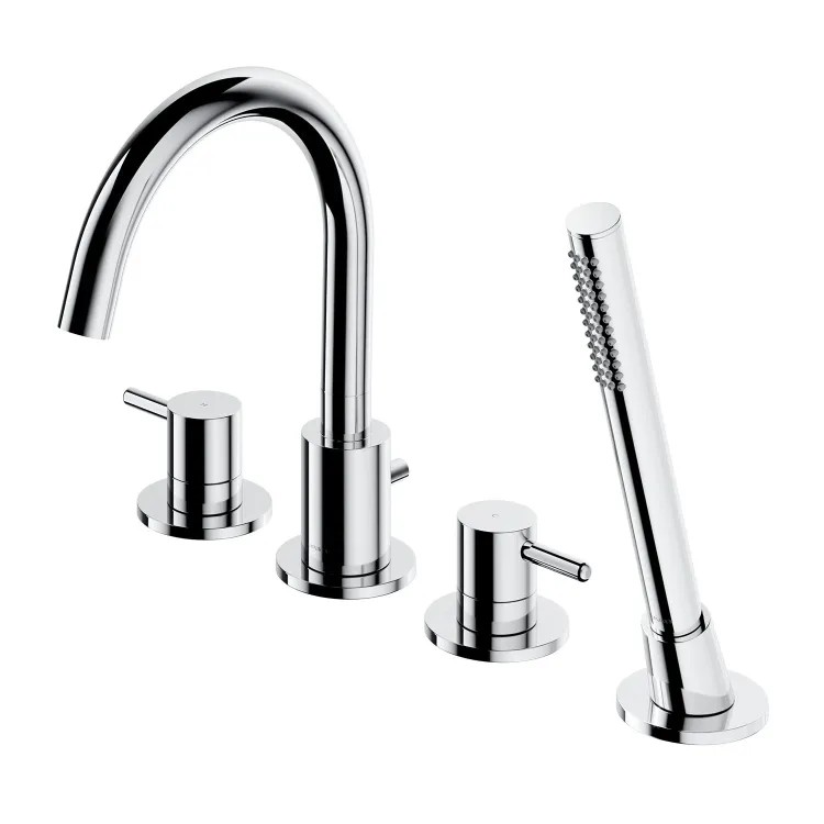 Omnires Y bateria wannowa 4-otworowa, chrom połysk Y1232CR
