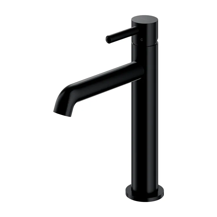 Omnires Y bateria umywalkowa, 23 cm (głowica 25 mm), czarny półmat Y1212CBL
