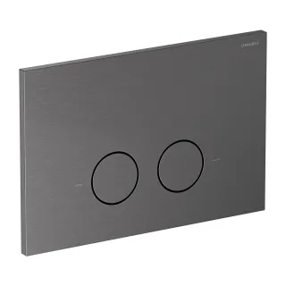 Omnires SET: STRONGFRAME stelaż podtynkowy + STEEL-R45 przycisk spłukujący, antracyt szczotkowany STFWC1R45-RAT