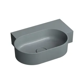 Omnires OVO M+ umywalka nablatowa/wisząca - prawa, 55 x...