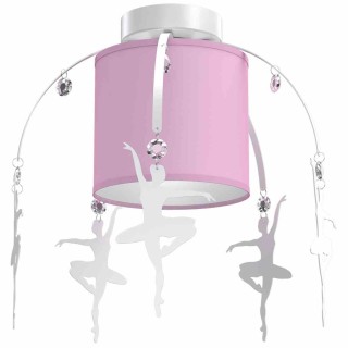 Lampa sufitowa BALETNICA PINK 1xE27 MLP4972