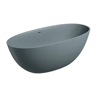Omnires SHELL M+ wanna wolnostojąca z przelewem, 160 x 75...