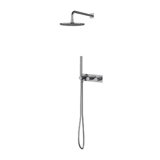 Omnires CONTOUR system prysznicowy podtynkowy, chrom...