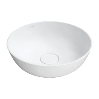 Omnires SILK M+ umywalka nablatowa, ø40 cm, biały mat...