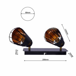 Lampa sufitowa RICK 2xE14 ML5566