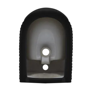 Invena BIDET WISZĄCY GLAMOUR RYFLOWANY, CZARNY MAT CB-92-005-L