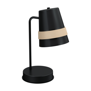 Lampa stołowa VENEZIA BLACK 1xE27 MLP5460