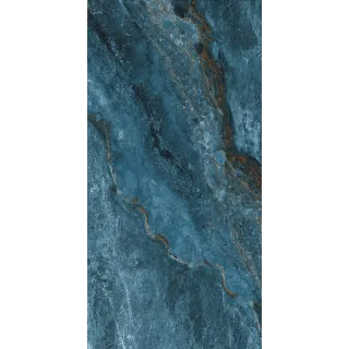 Egen Dimos Aqua 60x120 cm płytka gresowa niebieski marmur połysk rect. (1.44)