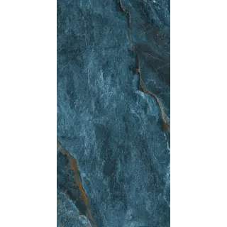 Egen Dimos Aqua 60x120 cm płytka gresowa niebieski marmur połysk rect. (1.44)