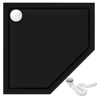 Rea BRODZIK DIAMOND BLACK 90x90x5cm REA-K8543