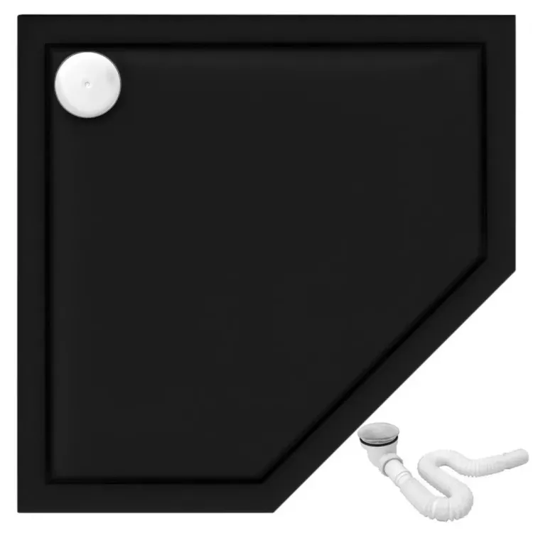 Rea BRODZIK DIAMOND BLACK 90x90x5cm REA-K8543