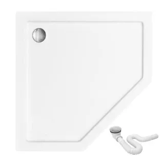Rea BRODZIK DIAMOND WHITE 90x90x5cm REA-K6522