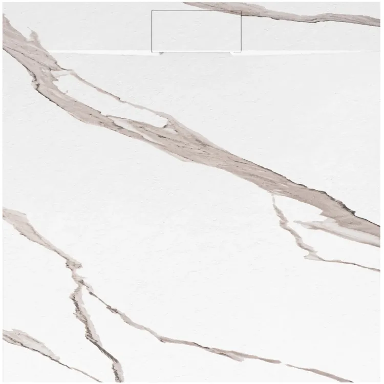Rea BRODZIK BAZALT CARRARA WHITE 90x90 REA-K7002