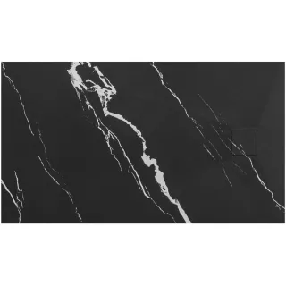 Rea BRODZIK MAGNUM CARRARA BLACK 80x100 REA-K7007