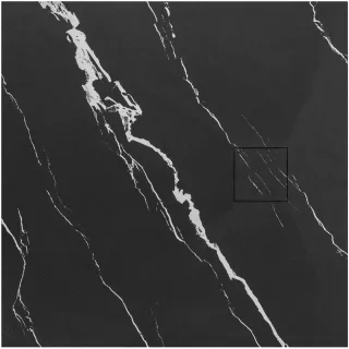 Rea BRODZIK MAGNUM CARRARA BLACK 90x90 REA-K7008