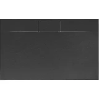 Rea BRODZIK BAZALT LONG BLACK 90x120 + SYFON REA-K3904