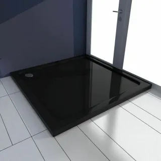 Rea BRODZIK SAVOY BLACK 80x80x6cm + SYFON REA-K4804