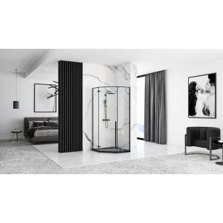 Rea BRODZIK DIAMOND BLACK 90x90x5cm REA-K8543