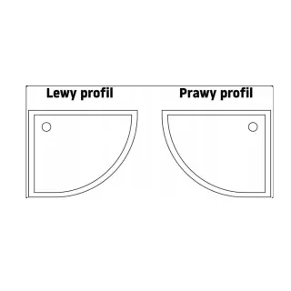 Rea BRODZIK LOOK WHITE 80x100 LEWY REA-K7909