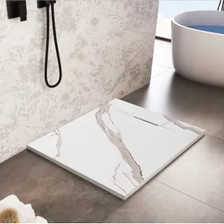 Rea BRODZIK BAZALT CARRARA WHITE 80x100 REA-K7000