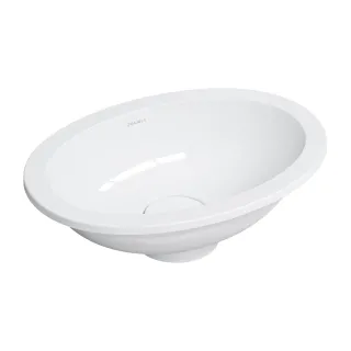 Omnires SHELL M+ kompozytowa umywalka podblatowa, 38 x 25...