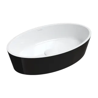 Omnires BARI M+ kompozytowa umywalka nablatowa, 50 x 30...