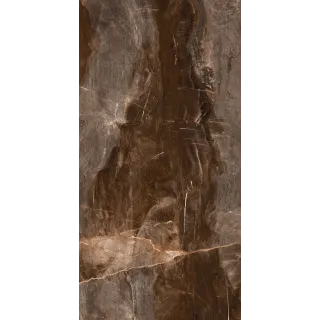 Egen Martian Brown 60x120 cm płytka gresowa brązowy marmur połysk rect. (1.44)