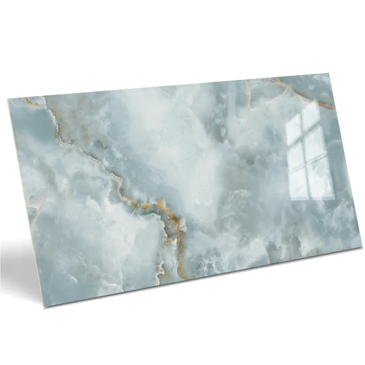 Egen Flovita Ocean 60x120 cm płytka gresowa niebieski marmur połysk rect. (1.44)