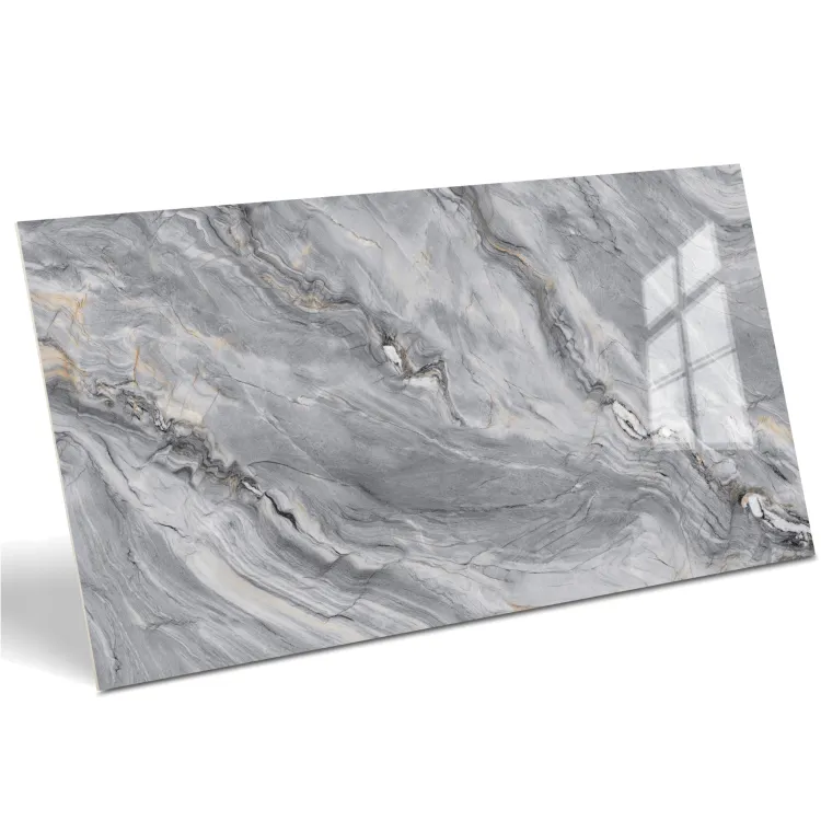 Egen Explosion Fusion 60x120 cm płytka gresowa szary marmur połysk rect. (1.44)