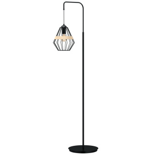 Lampa stojąca CLIFF BLACK 1xE27 MLP5528