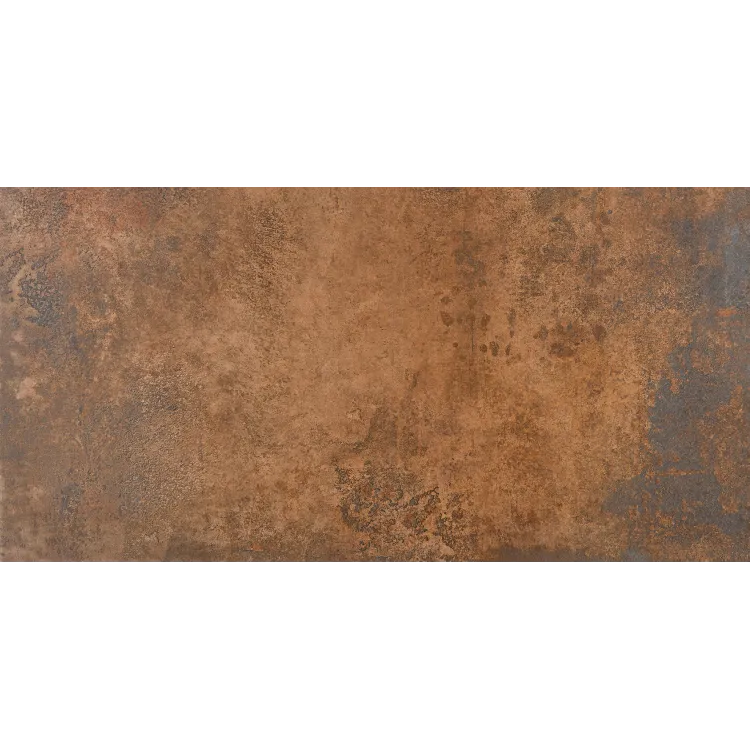 Pamesa Rusty Metal Copper 60x120 cm płytka gresowa rdzawy brąz imitacja metalu efekt rdzy połysk rect. (1,44)