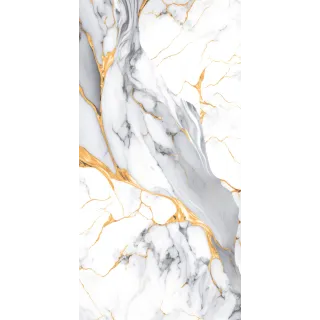 Egen Rioford Black 60x120 cm płytka gresowa czarno biały marmur ze złotymi żyłami carving (1.44)