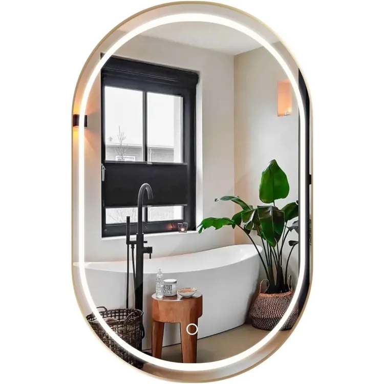 Rea LUSTRO LED OLL BRUSH GOLD 60X90CM HOM-02509