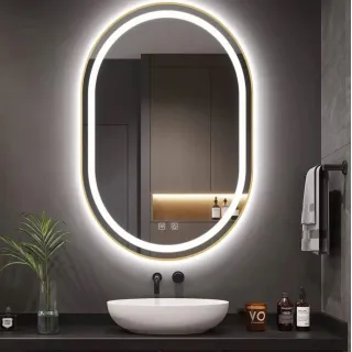 Rea LUSTRO LED OLL BRUSH GOLD 60X90CM HOM-02509