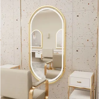 Rea LUSTRO LED OLL BRUSH GOLD 60X90CM HOM-02509