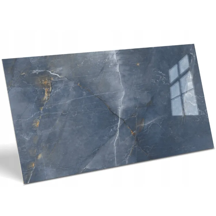 Egen Kia Azul 60x120 cm połysk gresowa niebieski marmur połysk rect. (1.44)
