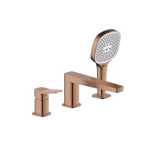 KFA Armatura MALAGA ROSE GOLD bateria wannowa 3-otworowa...