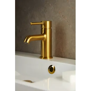 KFA Armatura MOZA BRUSHED GOLD bateria umywalkowa 5032-815-31
