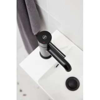 KFA Armatura MOZA BLACK bateria umywalkowa 5032-815-81
