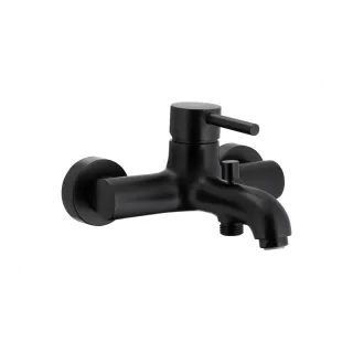 KFA Armatura MOZA BLACK bateria wannowa 5034-010-81