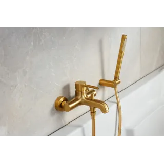 KFA Armatura MOZA BRUSHED GOLD bateria wannowa 5034-010-31