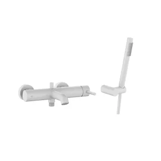 KFA Armatura MOZA WHITE bateria wannowa pozioma z...