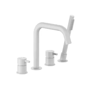 KFA Armatura MOZA WHITE bateria wannowa 4-otworowa...