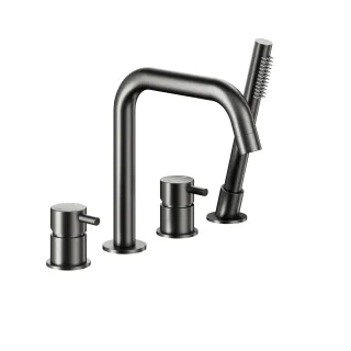 KFA Armatura MOZA GUN METAL GREY bateria wannowa...