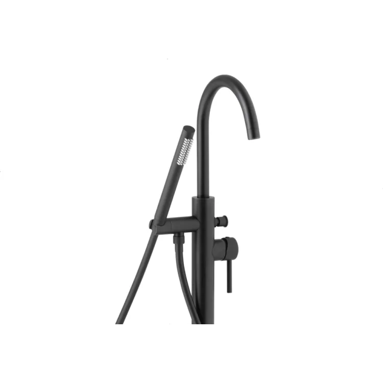 KFA Armatura MOZA BLACK bateria wannowa wolnostojąca 5035-510-81