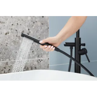 KFA Armatura MOZA BLACK bateria wannowa wolnostojąca 5035-510-81