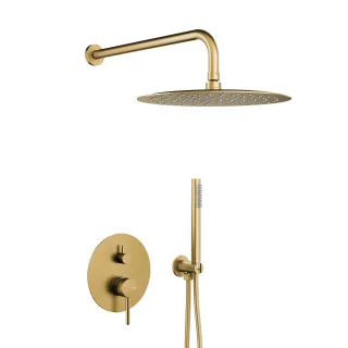 KFA Armatura MOZA BRUSHED LIGHT GOLD zestaw natryskowy...