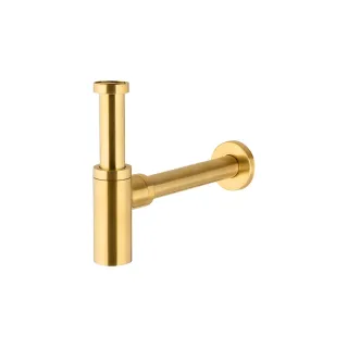 KFA Armatura syfon umywalkowy, butelkowy BRUSHED GOLD...